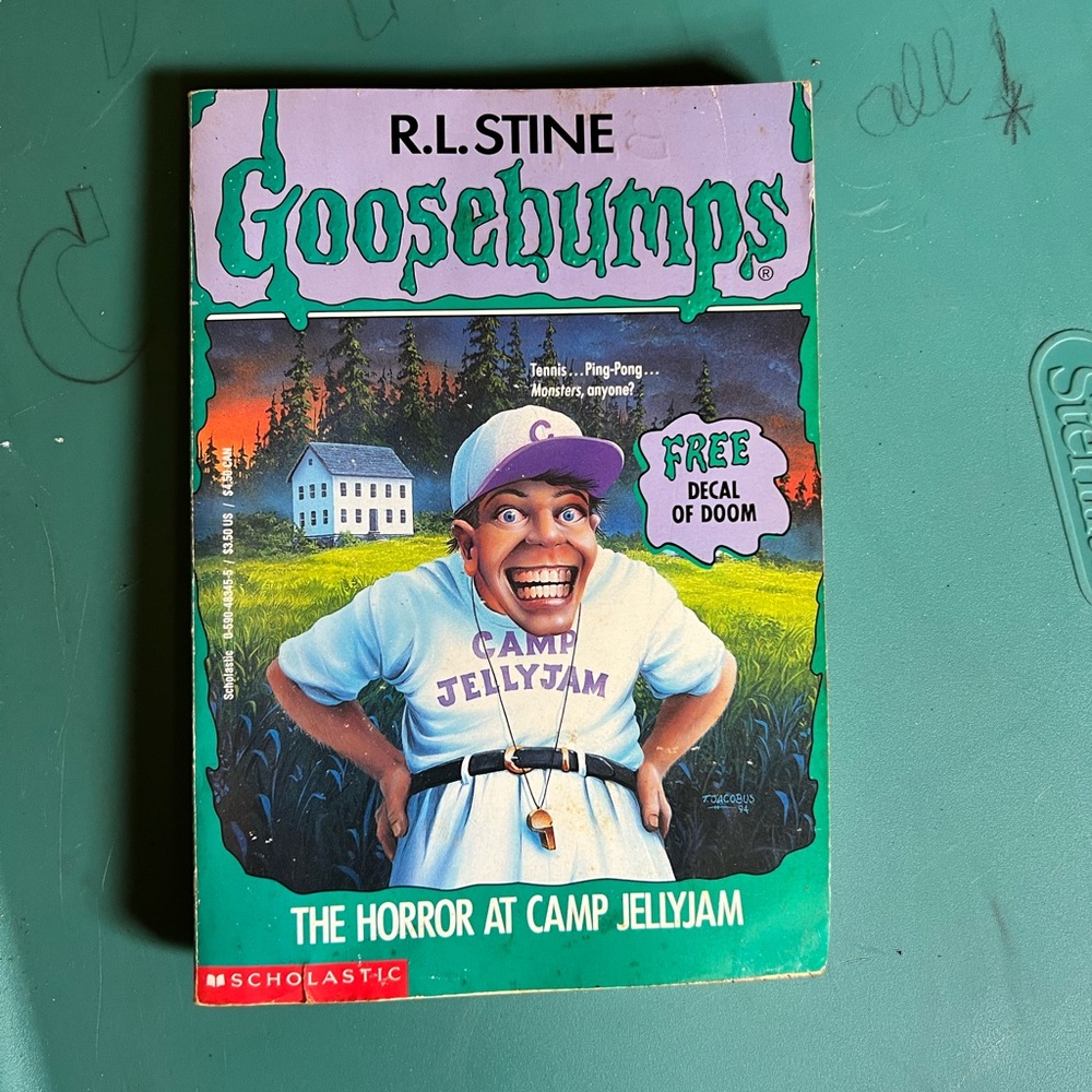 The Horror At Camp Jellyjam [Goosebumps - 33] - R.L. Stine - Acceptable
